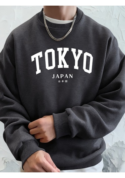 Startmore Startmoretokyo Japonya Mektup Baskılı Kapüşonlu Üstler Erkek Yumuşak Moda Giysileri Spor Polar Sokak G Antrasit