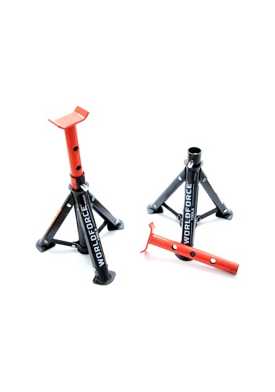 Worldforce 2 Ton 4 Ayaklı Kriko Standı Katlanır Araç Sehpası Seti