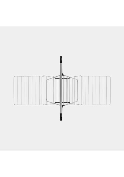 Brabantia 403545 Çamaşır Kurutma Ekstra Askılıklı, 25m, Metalik Gri Metalic
