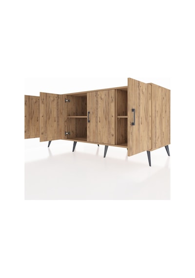 Kronos Konsol 3 Raflı 4 Kapaklı 176x59x83 Çam-çam/çam Çam/çam Kronos Konsol 3 Raflı 4 Kapaklı 176x59x83 Çam-çam/çam Çam/çam