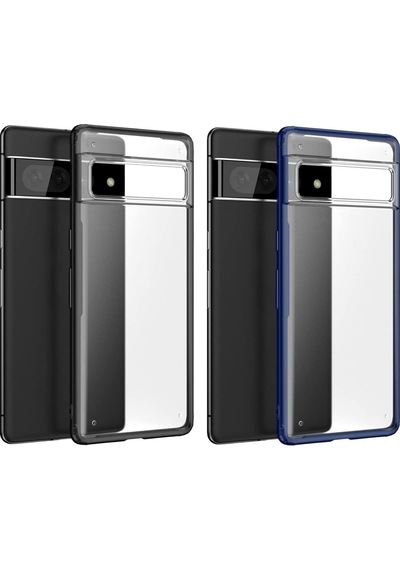 Google Pixel 7 Luna Serisi Köşe Korumalı Sert Rubber Kılıf-AL3422