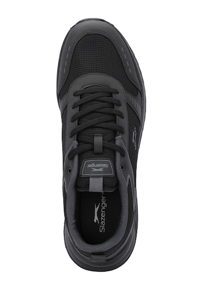 Slazenger GUMMY I Büyük Beden Erkek  Siyah / Siyah Koşu & Yürüyüş Spor Ayakkabısı