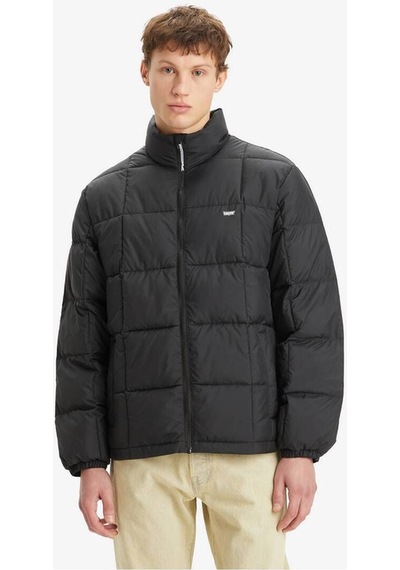 Levi's Levis Erkek Mont A8568-0000 Pıedmont Short Puffer Jet Black Siyah