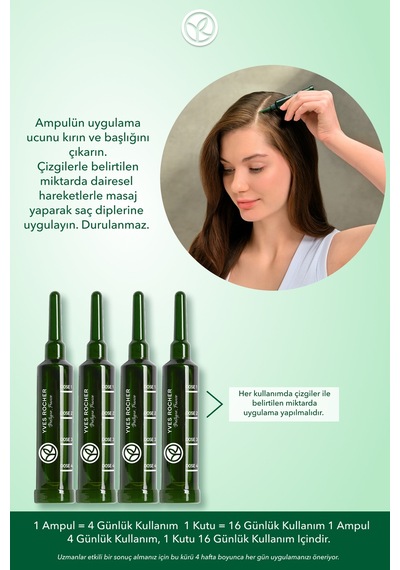 Yves Rocher Güçlendirici Niasinamid Vitamin B6 Kür - Saç Dökülmesine Karşı / Anti-chute - Vegan -60ml