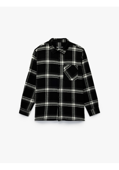 Koton Regular Fit Uzun Kollu Cepli Klasik Yaka Oduncu Gömlek Siyah Ekose 6wam60098hw Siyah Ekoseli Koton Regular Fit Uzun Kollu Cepli Klasik Yaka Oduncu Gömlek Siyah Ekose 6wam60098hw Siyah Ekoseli