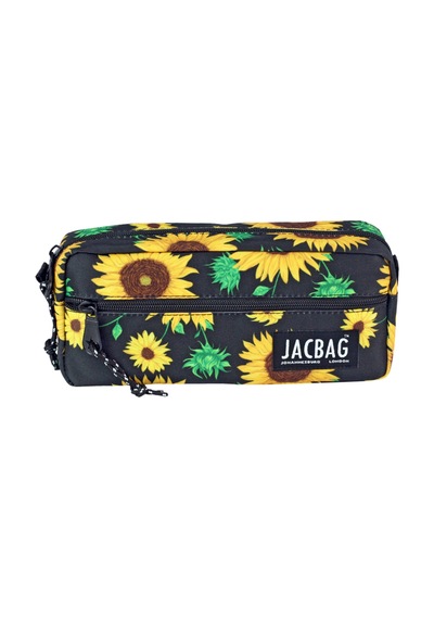 Jacbag Dual Zıp-iki Fermuarlı Kalemkutu Çok Renkli