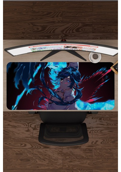 Kaeya Genshin Impact Anime Oyuncu V5 - 90x40 Xxl Gaming Mouse Pad Fare Altlığı