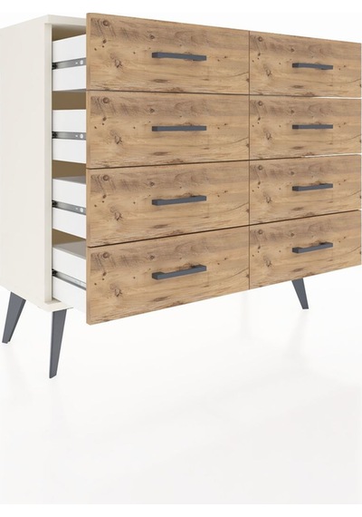 Arges Şifonyer 8 Çekmeceli 88x30x80 Aytaşı-aytaşı/çam Aytaşı/çam Arges Şifonyer 8 Çekmeceli 88x30x80 Aytaşı-aytaşı/çam Aytaşı/çam