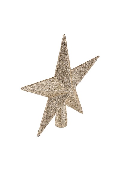 Karaca New Year Yılbaşı Yıldız Ağaç Başlığı Gold 20 cm