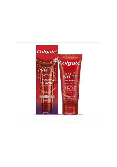 Colgate Optic White Oxygen Aktif Oksijen Teknolojisi Beyazlatıcı Diş Macunu 50 Ml