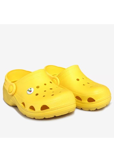 Vicco Didim Jıbbıtz Aksesuar Hediyeli Ortopedik Unisex Çocuk Terlik Sarı