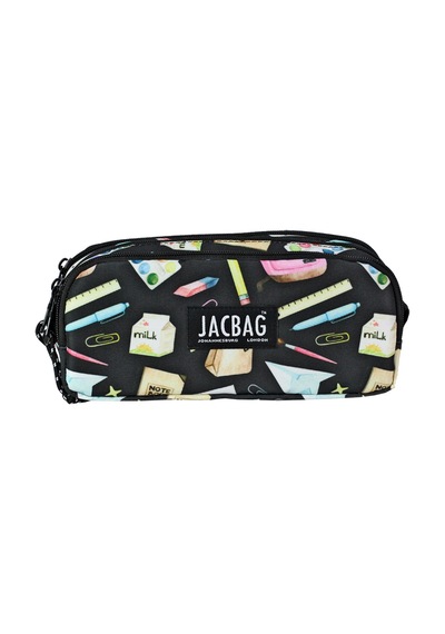 Jacbag Trıple Pouch-üç Bölmeli Kalem Kutusu Triple Pouch-pastel Pop renkli