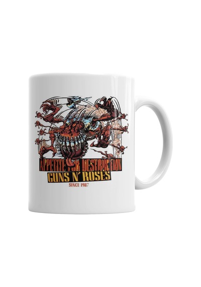 Appetite For Destruction 1987 Kupa Bardak Porselen Karışık