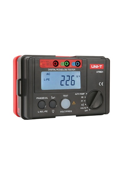 Uni-t Ut582+ Dijital Rcd Elcb Test Cihazı