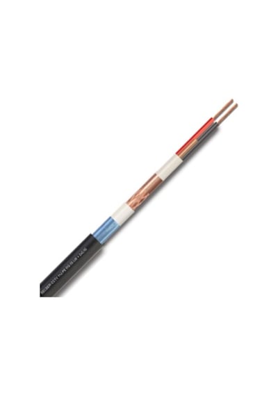 Reçber Dış Ortam Kamera Kablosu 2+1 2X0.50 Rg59 Pe Kablo 500 Mt.
