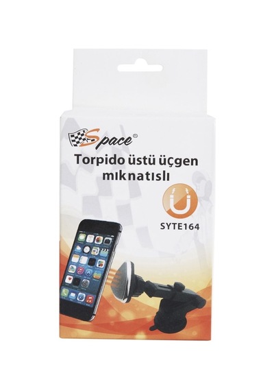 Torpido Üstü Üçgen Mıknatıslı Telefon Tutacağı Orta Boy / Syte164