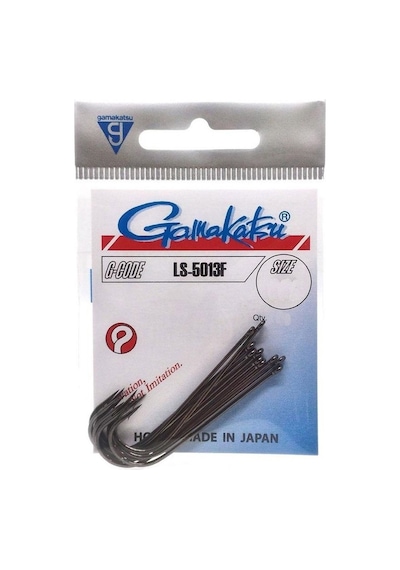 Gamakatsu Ls-5013f Uzun Saplı Siyah Olta İğnesi No: 1