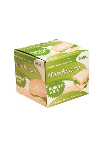 Naksan Hamburger Poşeti 2000 Li Çok Renkli