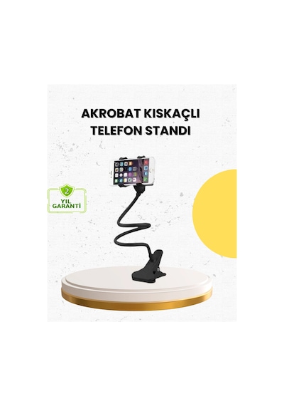 Masa Ve Araç İçi Kullanıma Uygun Akrobat Telefon Tutucu