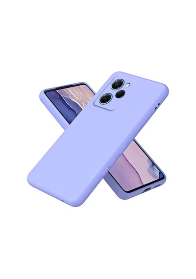 Newface Xiaomi Poco X5 Pro 5g Nano İçi Kadife Silikon - Lila