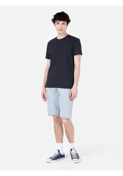 Colin's Colins Lacivertvert Erkek Tshirt K.Kol Cl1068264 Q1.V1 Nav Lacivert