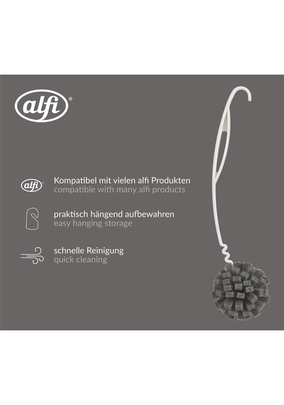0093.010.030 Kannenreiniger Cleanfix, 30 Cm, Speziell Geformte Mircroschaunbürste Für Schonende, Gründliche Reinigung Von Isolierkannen Belirtilmemiş 0093.010.030 Kannenreiniger Cleanfix, 30 Cm, Speziell Geformte Mircroschaunbürste Für Schonende, Gründliche Reinigung Von Isolierkannen Belirtilmemiş