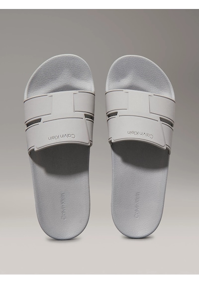 Calvin Klein Calvın Kleın Erkek Terlik Hm0hm01752-pdq Gri