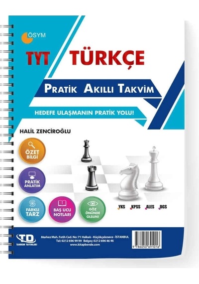 Tyt Pratik Akıllı Takvim Türkçe Tandem Yayınları