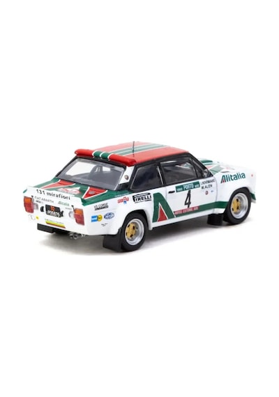 1/64 Model Araç 131 Abarth Rally Rallye De Portugal - Vinho Do Porto 1978 Winner 04