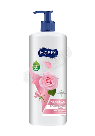 3 Adet Hobby Boyalı Saçlar İçin Şampuan Gül Özlü 1000 Ml