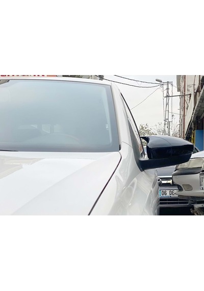 Volkswagen Polo Mk5 Batman Yarasa Ayna Kapağı Piano Black / 2009-2017