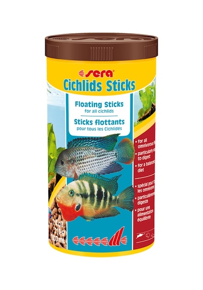 Sera Cichlids Sticks 1000ml / 210gr