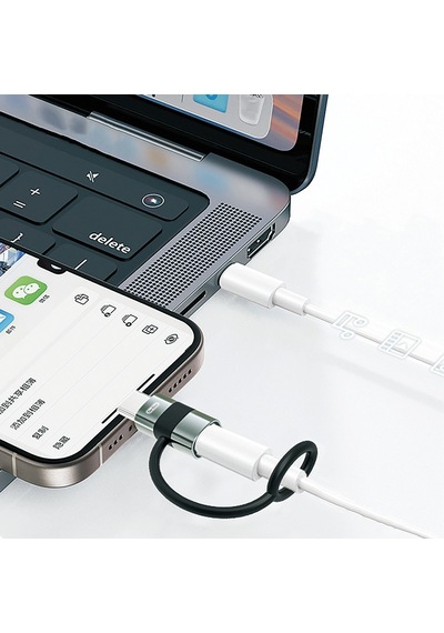 Go-des Gd-ct067 Type-c To Lightning Data Ve Hızlı Şarj Adaptörü Siyah
