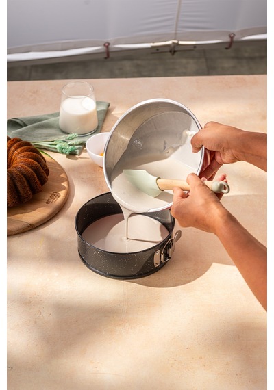 Emsan Rustik Silikon Spatula Yeşil
