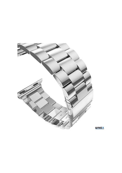 Winex 42-49mm Yeninesil Akıllısaat Kordonu Metal Gri