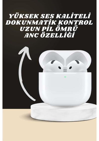 Akıllı Saat Aksesuarları 7 Kordonlu Akıllı Saat Ve Yeni Nesil Kulaklık Dokunmatik Ekran Android Ve İos Uyumlu