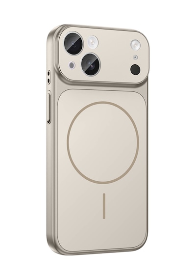 Apple Uyumlu iPhone 14 Kılıf M-safe Şarj Özellikli Kamera Korumalı Kapak Ryc / Formen Gri