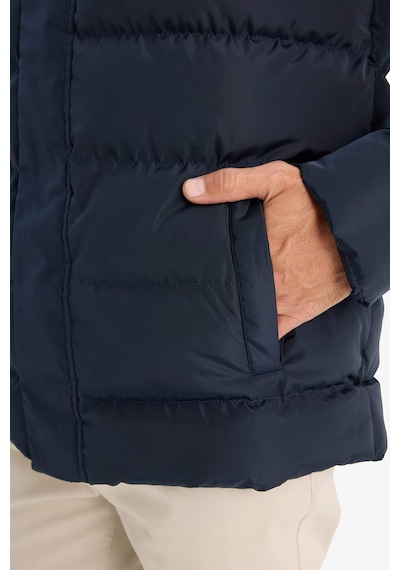 DeFacto Regular Fit Kapüşonlu Şişme Mont Fermuarlı Çıtçıt Kapamalı Cepli E7286AX24WNNV175 DeFacto Regular Fit Kapüşonlu Şişme Mont Fermuarlı Çıtçıt Kapamalı Cepli E7286AX24WNNV175