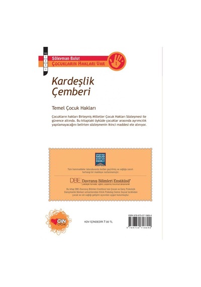 Kardeşlik Çemberi Çocukların Hakları Var 1 S Bulut Can Yay