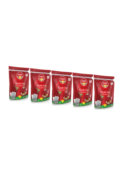 Doğuş Karadeniz Tiryaki Siyah Süzen Demlik Poşet Çay 5'li 25 x 40 G
