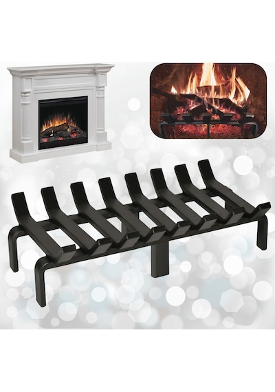 Aktepe Group 48 Cm X 32 Cm 8 Çubuklu Ekstra Şömine Izgarası Dar Gözlü Izgara