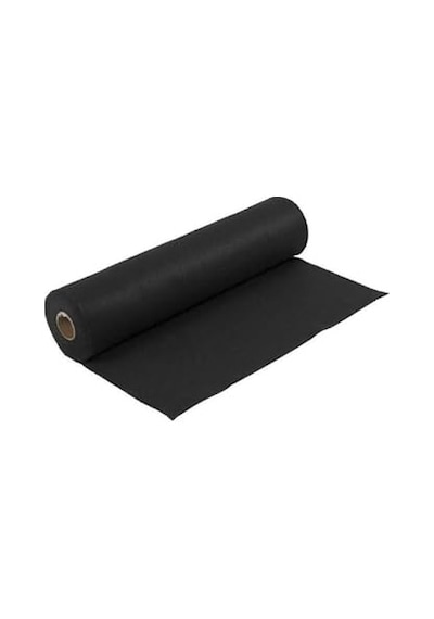 İnce Keçe Kumaş, 1 Mm Kalınlık, 100x100 Cm, Siyah