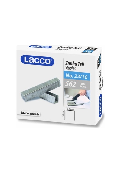 Lacco 23/10 Zımba Teli 1000'lik Paket 10 Kutu