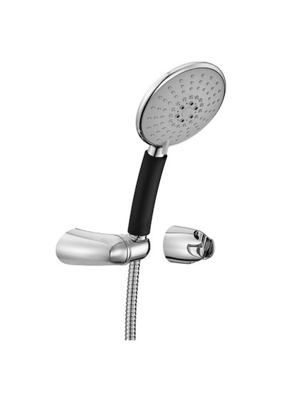 Eca Novita Banyo Duş Seti El Duşu Krom Siyah 102117330 Diğer