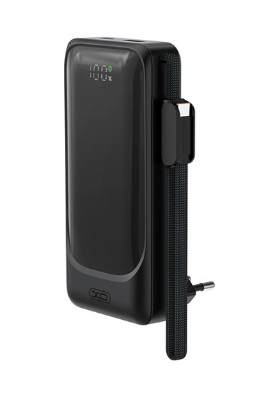 Özel Tasarım Xo Pr282 10000mah 22.5w Powerbank Ve Eu Prizli Pratik Cihaz Seyahat Ürünü Ofis Gereci Çok Renkli