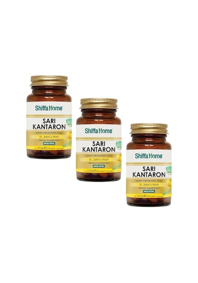 Aksu Vital Shiffa Home Sarı Kantaron St.Johns Wort 560 MG 60 Kapsül3 Adet