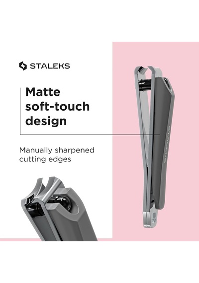 Staleks Beauty & Care 50 Mat Saplı Ve Törpülü Tırnak Makası Küçük