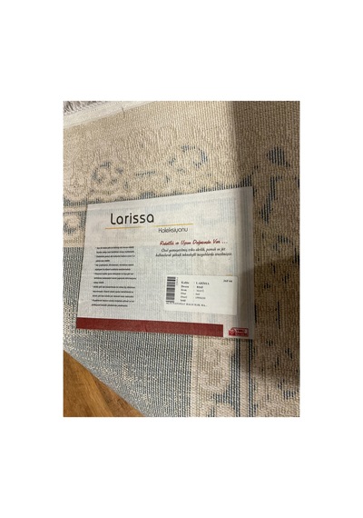 Larissa 8165 Mavi Halı Çok Renkli