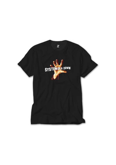 System of a Down 1998 Siyah Tişört Siyah