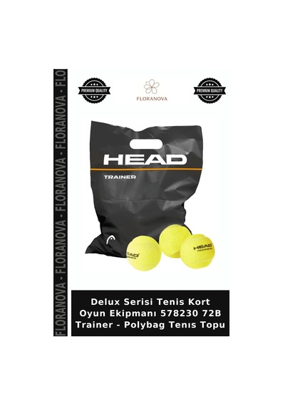 Delux Serisi Tenis Kort Oyun Ekipmanı 578230 72b Trainer - Polybag Tenıs Topu
